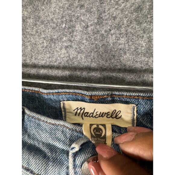 Madewell Jeans Women 24 Blue Medium Wash The PErfect Vintage Distressed Denim - Picture 3 of 10